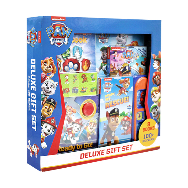 Paw Patrol Deluxe Gift Set (8 Books/100+Stickers!) - 하드커버북