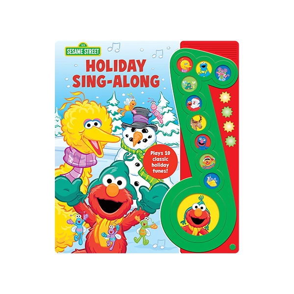 세서미 스트리트 123 Sesame Street: Holiday Sing-Along (Plays 10 classic holiday tunes!) - 사운드북/보드북