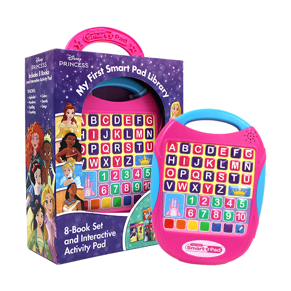 Disney Princess : My First Smart Pad Library 8-Book Set and Interactive Activity Pad - 스마트패드/하드커버