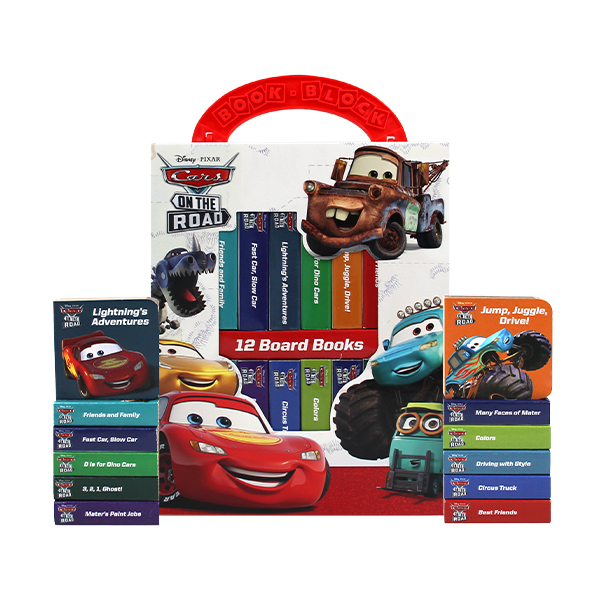 Disney Pixar Cars on the Road 12 Board Books - 보드북