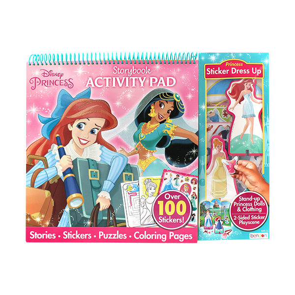 Disney Princess Storybook Activity Pad (Over 100 Stickers!) - 페이퍼북