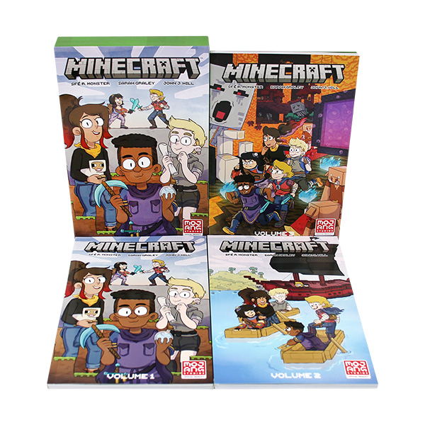 마인크래프트 Minecraft Boxed Set (#1-3) - 그래픽노블/페이퍼북