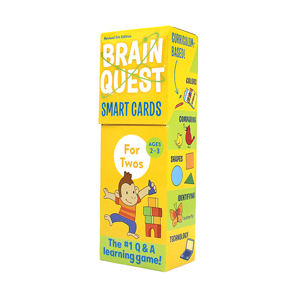 Brain Quest Smart Cards for Twos (Revised 5th Edition)(Ages 2-3) - 플래시카드