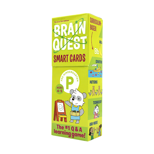 Brain Quest Smart Cards Pre-Kindergarten (Revised 5th Edition)(Ages 4-5) - 플래시카드