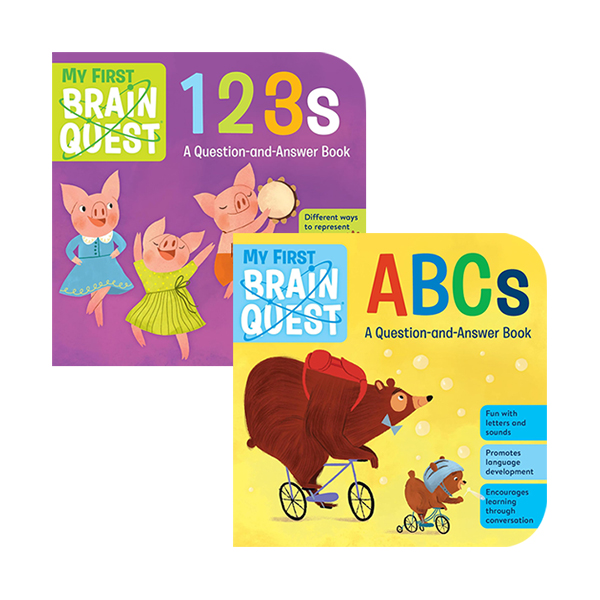 My First Brain Quest: 2 Book Set (ABCs/123s) - 보드북