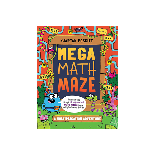 Mega Math Maze: A Multiplication Adventure - 액티비티북/페이퍼북