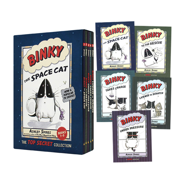 Binky: The Top Secret Collection 5 Books - 그래픽노블/페이퍼북