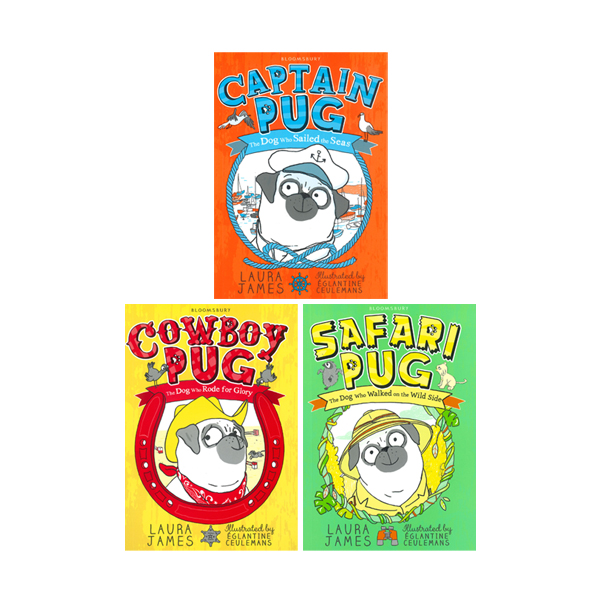 The Adventures of Pug 3 Books Set 챕터북