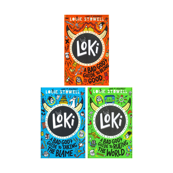 Loki : A Bad God's Guide Series 3 Books Set - 챕터북/페이퍼북