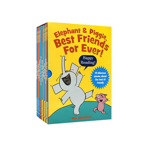모 윌렘스 Elephant and Piggie, Best Friends for Ever! 10 Books Collection Set - 페이퍼북