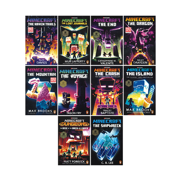 Minecraft 10 Books Set - 페이퍼북