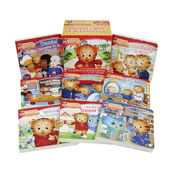 Daniel Tiger's Box of Adventures 8 Great Board Books Inside! - 보드북