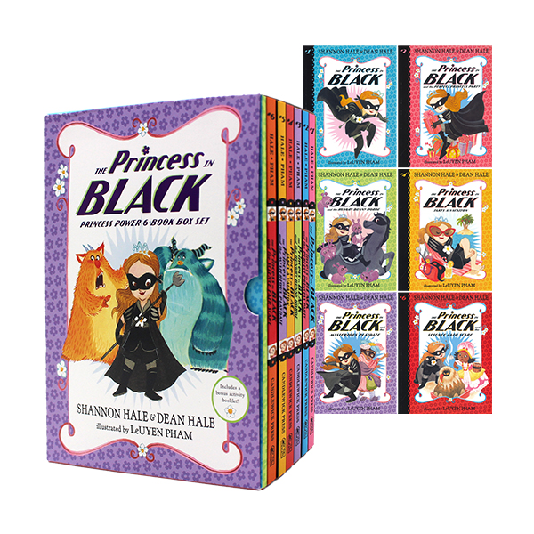 The Princess in Black Princess Power 6 Books Set (Include Activity Booklet) - 챕터북/페이퍼북