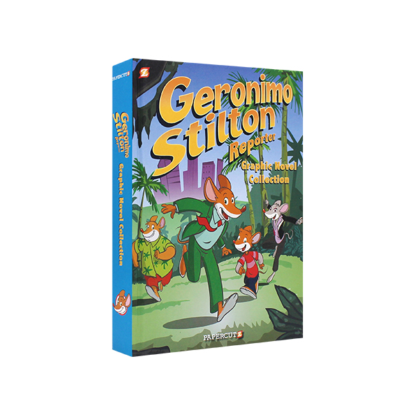 Geronimo Stilton Reporter Graphic Novel Collection (9 Books in 1) - 그래픽노블/하드커버