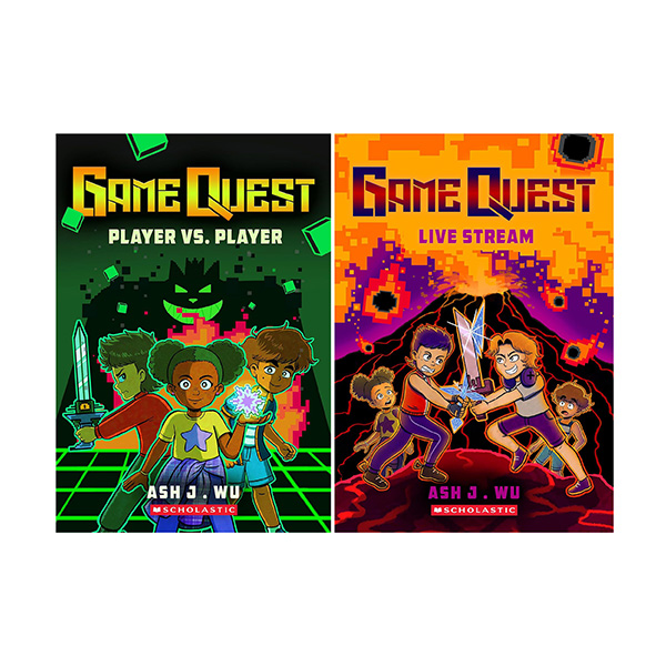 스콜라스틱 Game Quest 2 Books Set - 페이퍼북