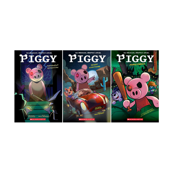 스콜라스틱 Piggy 3 Books Set - 페이퍼북