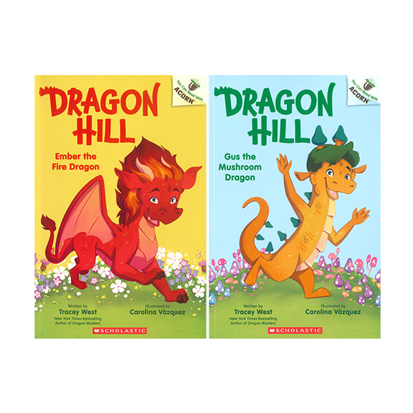 스콜라스틱 에이콘 Dragon Hill 2 Books Set - 페이퍼북