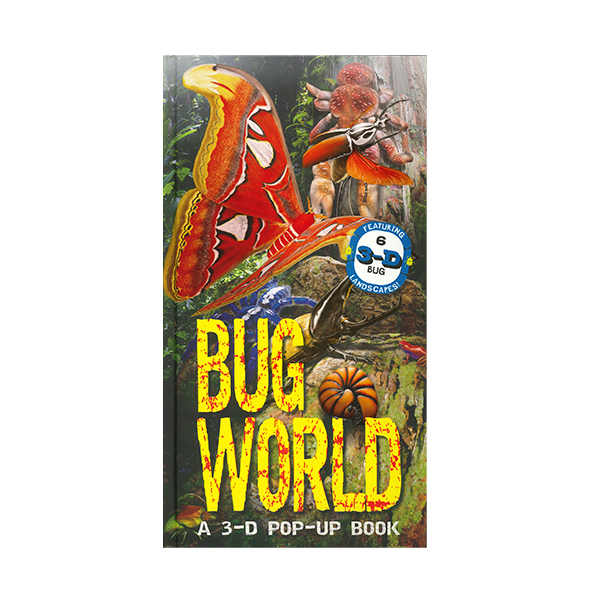 Bug World 3D Pop-Up Book - 페이퍼북