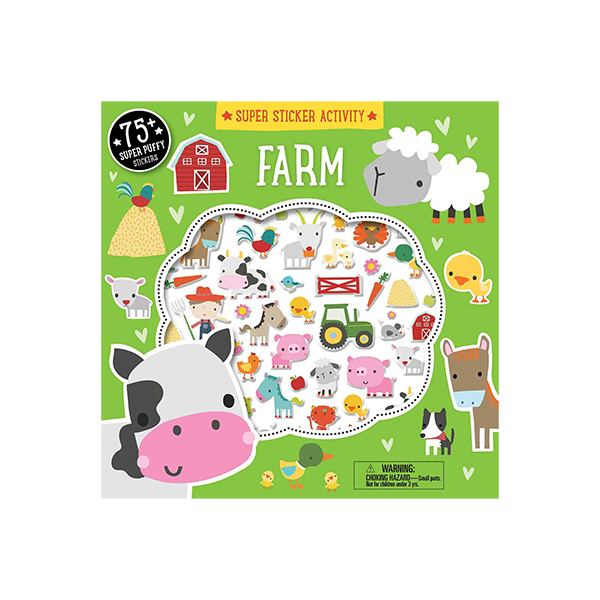 Super Sticker Activity : Farm(75+ Super Puffy Stickers) - 페이퍼북