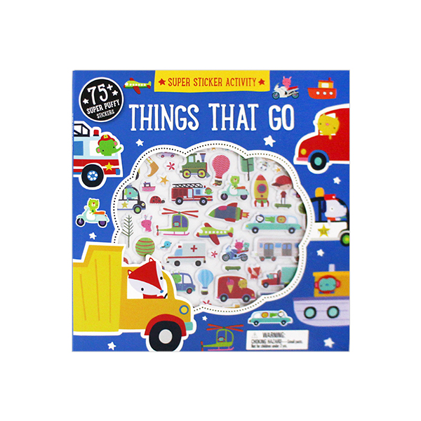 Super Sticker Activity: Things that Go - 액티비티북