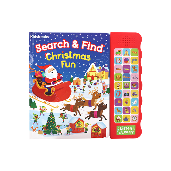 Search & Find : Christmas Fun - 사운드북/보드북
