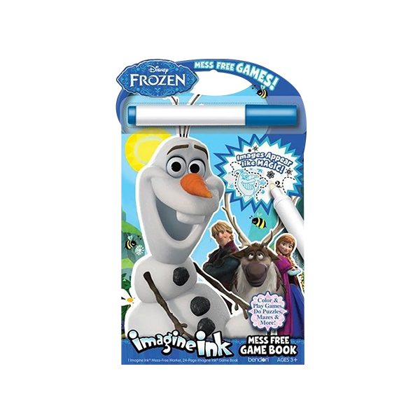 Disney Frozen Imagine Ink : Mess Free Games! - 컬러링북/페이퍼북