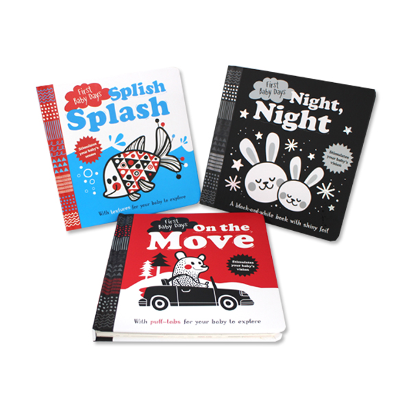 First Baby Days 3 Books set - 보드북
