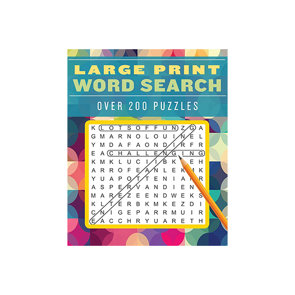 Large Print Word Search: Over 200 Puzzles - 페이퍼북