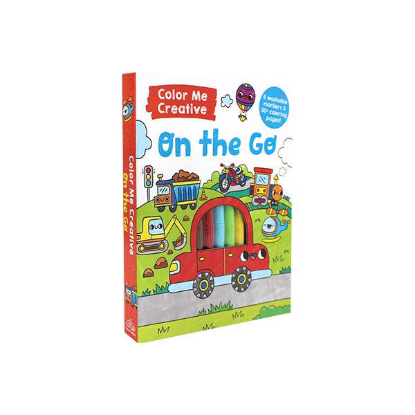 Color Me Creative : On the Go!(Includes 8 Washable Markers) - 컬러링북/페이퍼북