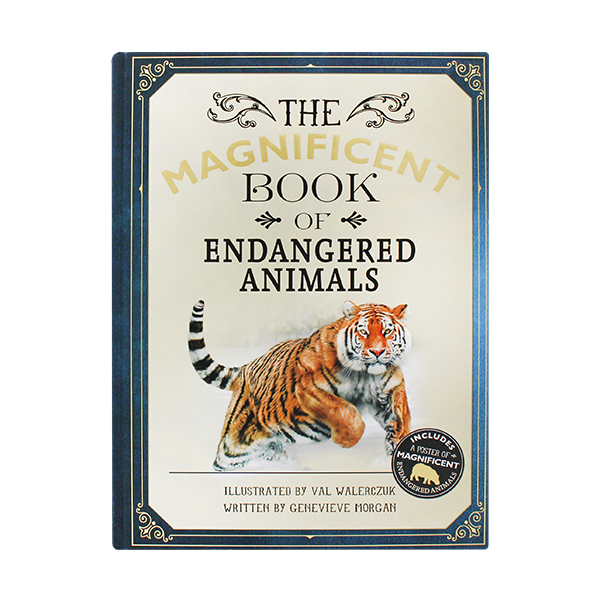 The Magnificent Book of Endangered Animals - 하드커버북