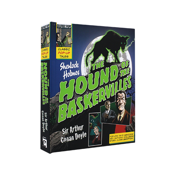 셜록 홈즈 Classic Pop-Up Tales : Sherlock Holmes The Hound of the Baskervilles - 그래픽 팝업북/하드커버북