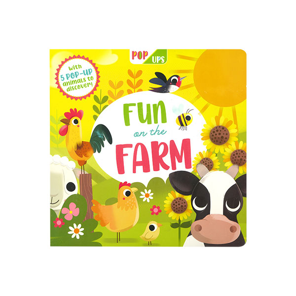 B급) Fun on the Farm (with 5 pop-up animals to discover!)- 팝업북/보드북