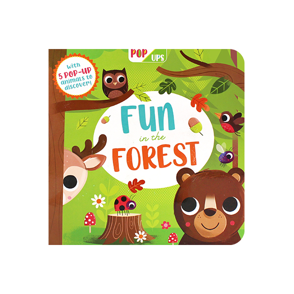 B급) Fun in the Forest (with 5 pop-up animals to discover!) - 팝업북/보드북