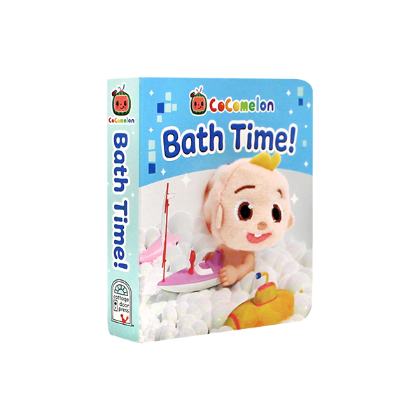 B급) Cocomelon : Bath Time! - 퍼펫 보드북
