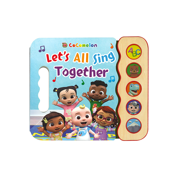 Cocomelon : Let's All Sing Together(Sing Along with 5 Favorite Songs!) - 사운드북/보드북