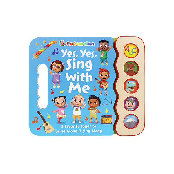 Cocomelon : Yes, Yes, Sing with Me (5 Favorite Songs to Bring Along & Sing Along) - 사운드북/보드북