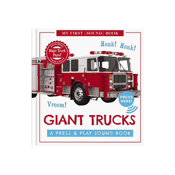 Giant Trucks : My First Book of Sounds(A Press & Play Sound Book) - 사운드북/하드커버북