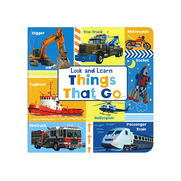 [솔드아웃] Look and Learn : Things That Go - 보드북