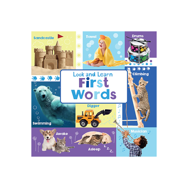 [솔드아웃] Look and Learn: First Words - 보드북