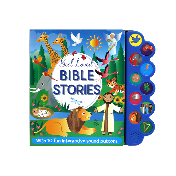 Best Loved Bible Stories(10 Fun Interactive Sound Buttons) - 사운드북/보드북