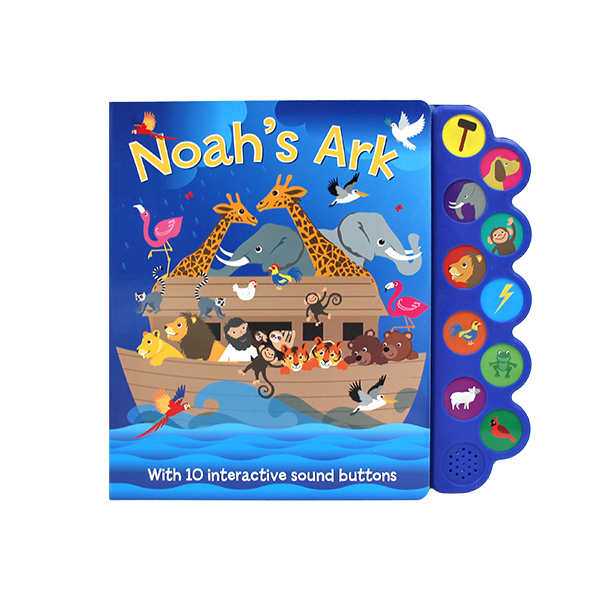 Noah's Ark(10 Interactive Sound Buttons) - 사운드북/보드북