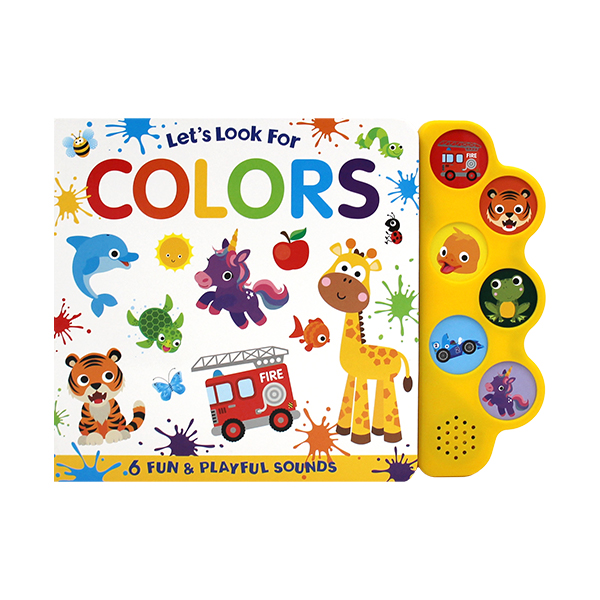 Let's Look For Colors(10 Fun&Playful Sounds) - 사운드북/보드북
