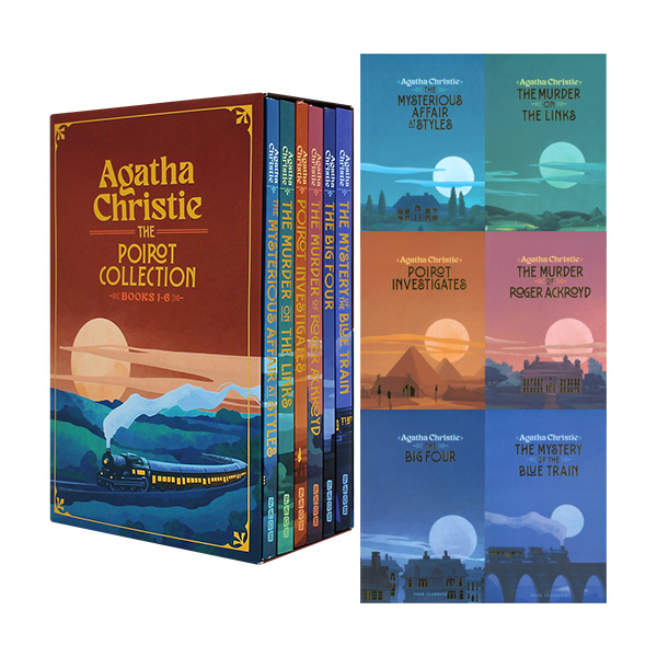 Agatha Christie: The Poirot Collection 6 Books Set - 챕터북/페이퍼북