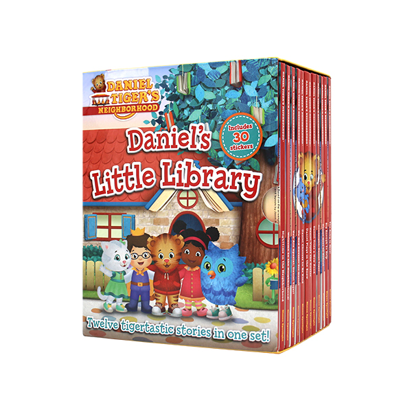 Daniel Tiger's Neighborhood: Daniel's Little Library 12 Book Boxed Set  - 하드커버