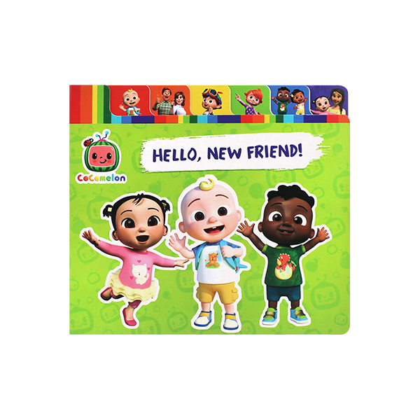 B급) Cocomelon : Hello, New Friend! - 보드북