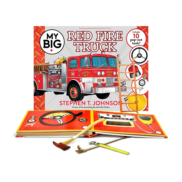 My Big Red Fire Truck (My Big Books) (Includes 10 pop-out tools) - 팝아웃북/보드북