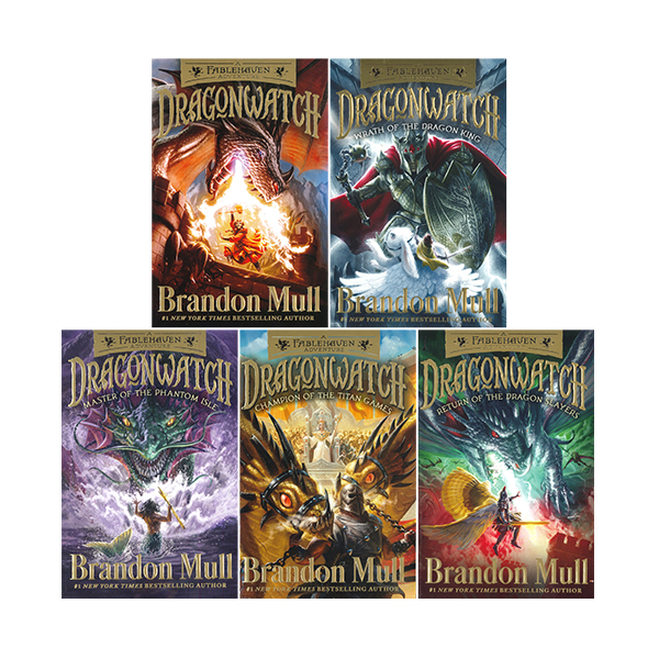 Dragonwatch Complete Collection 5 Books Set (Fablehaven Adventures) - 챕터북/페이퍼북