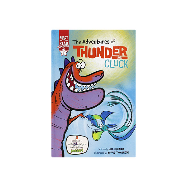 The Adventures of Thunder and Cluck (3 Books in 1)(Ready-To-Read Graphics)(Level 1) - 하드커버