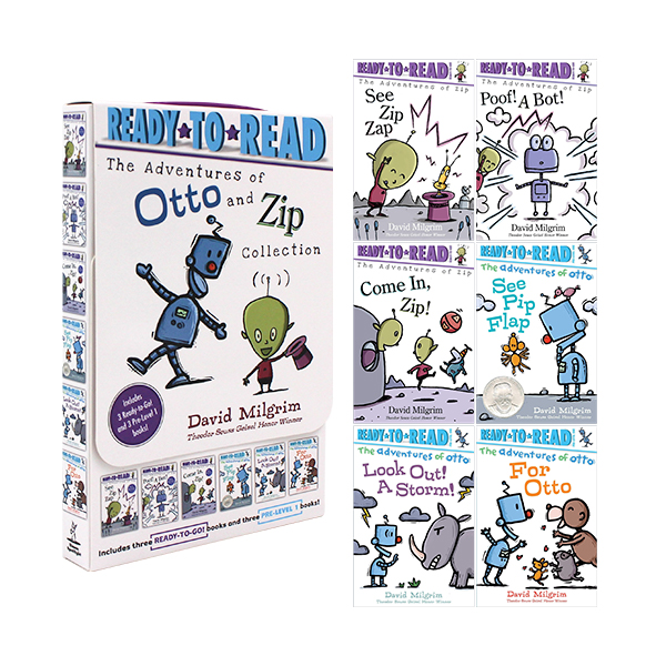 Ready to Read : The Adventures of Otto and Zip Collection 6 Books Set - 페이퍼북