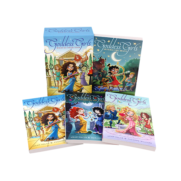 Goddess Girls Magical Collection 4 Books Set - 챕터북/페이퍼북